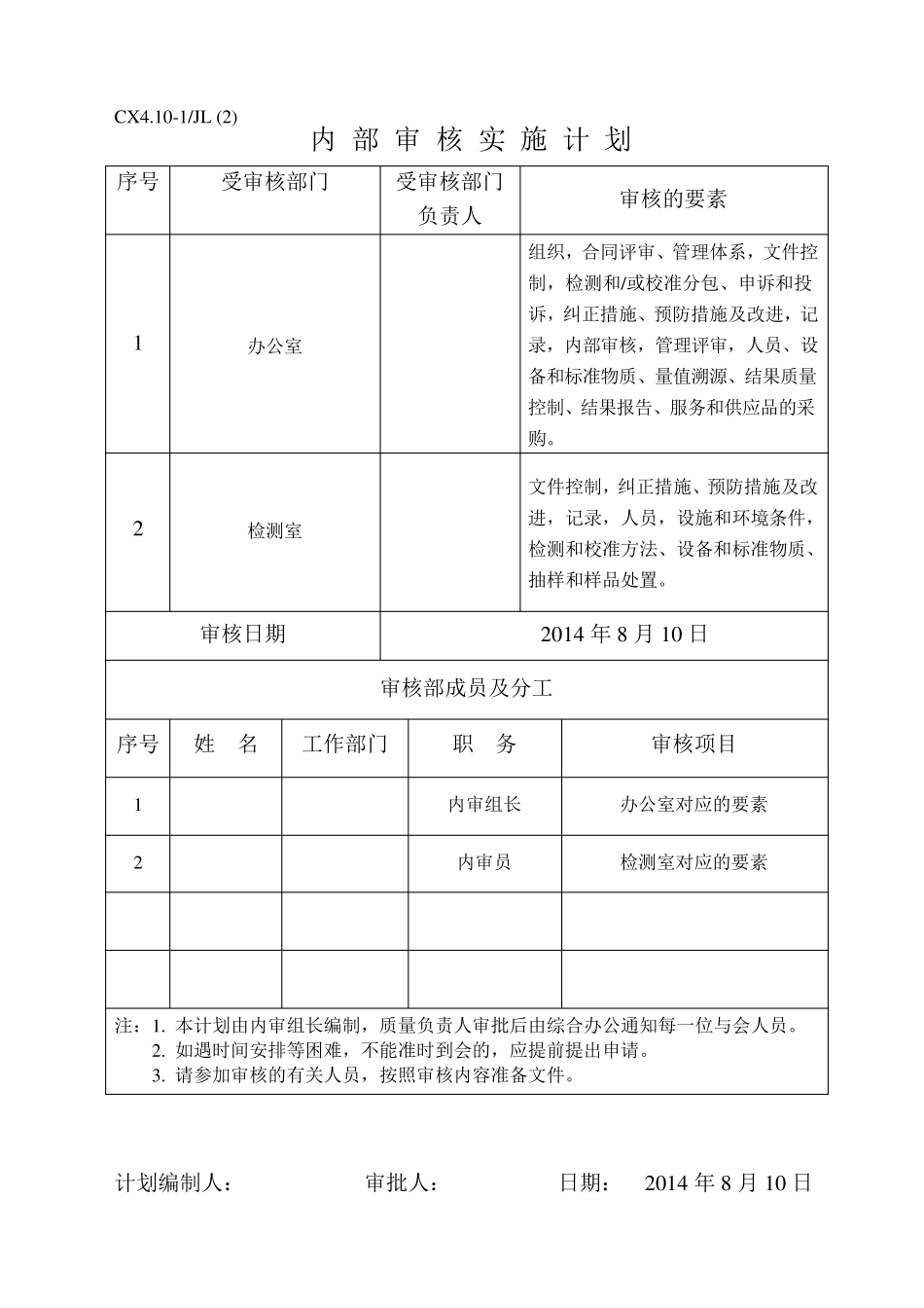 内审及管理评审材料_第3页