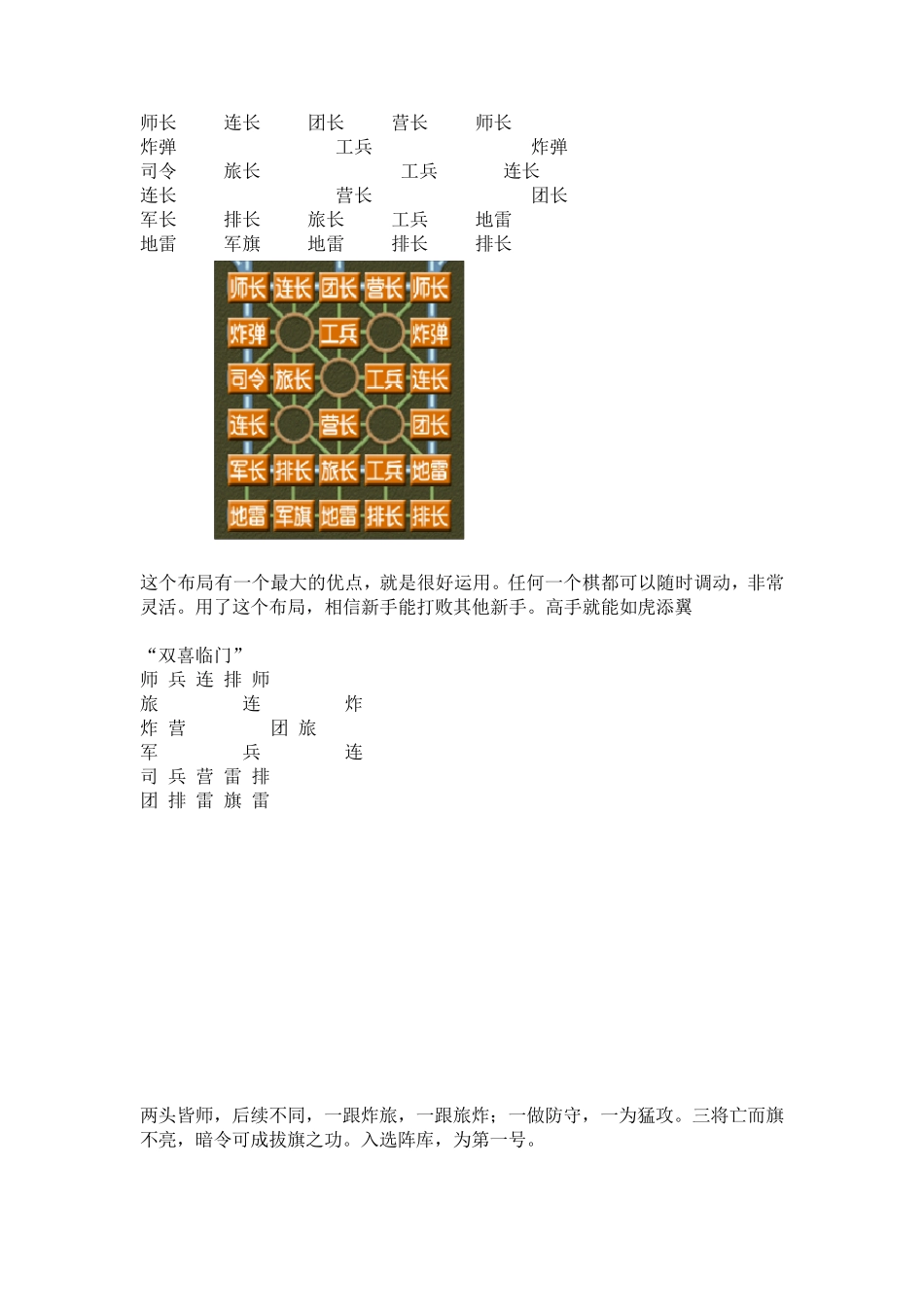 军棋十大名阵及彩图_第1页