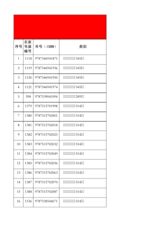 农家书屋推荐书目