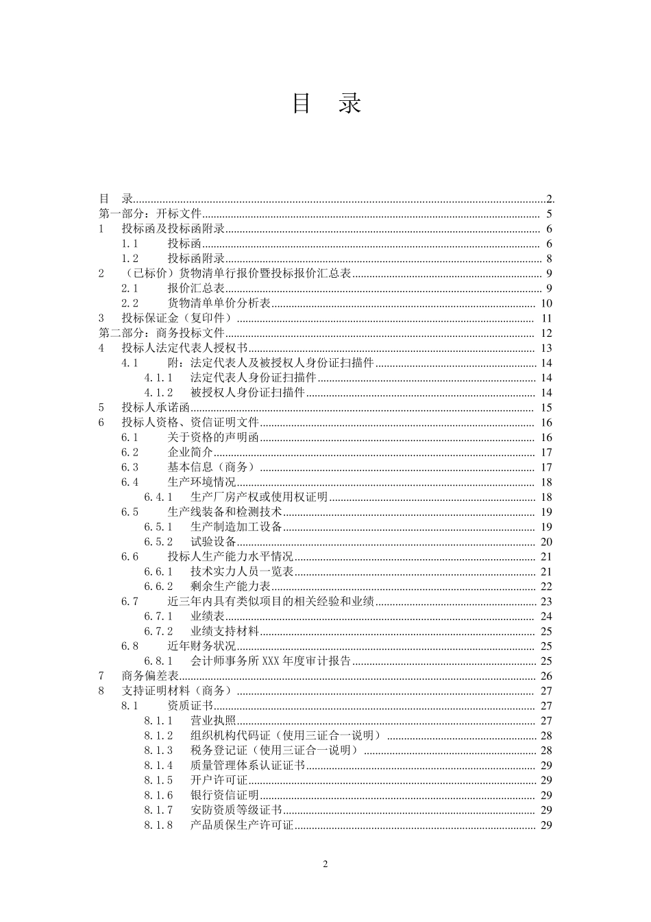 国网投标模版(汇总：开、商、技)_第2页