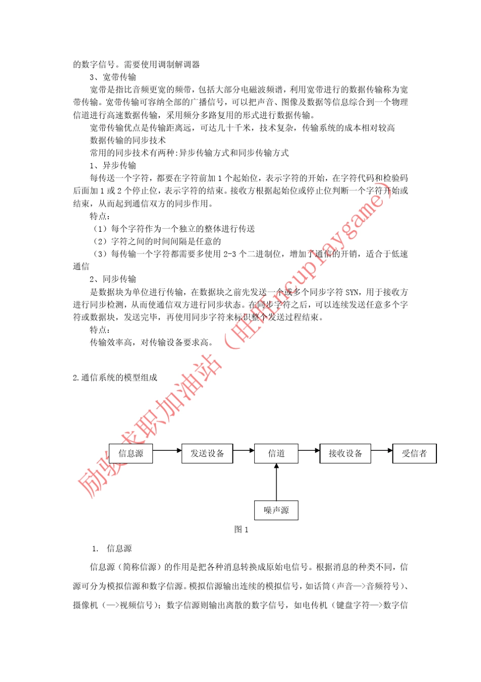 国网笔试知识点详解：通信原理_第3页