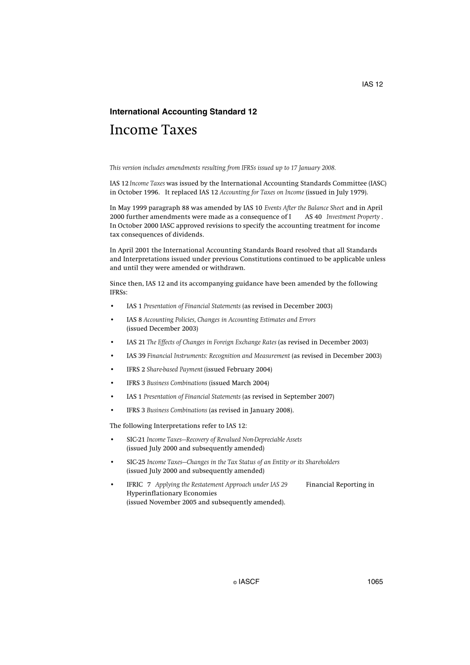 国际会计准则IAS_12英文版_第1页