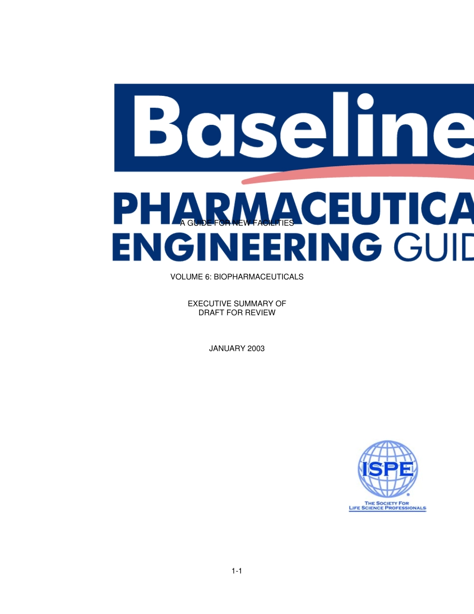国际制药协会ISPE基础指南06卷_第1页