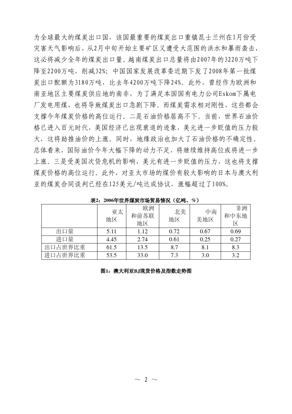 国际国内煤炭价格走势分析国际国内煤炭价格走势分析_第3页