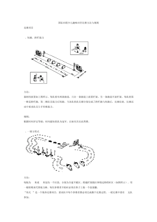 国际田联少儿趣味田径比赛方法与规则
