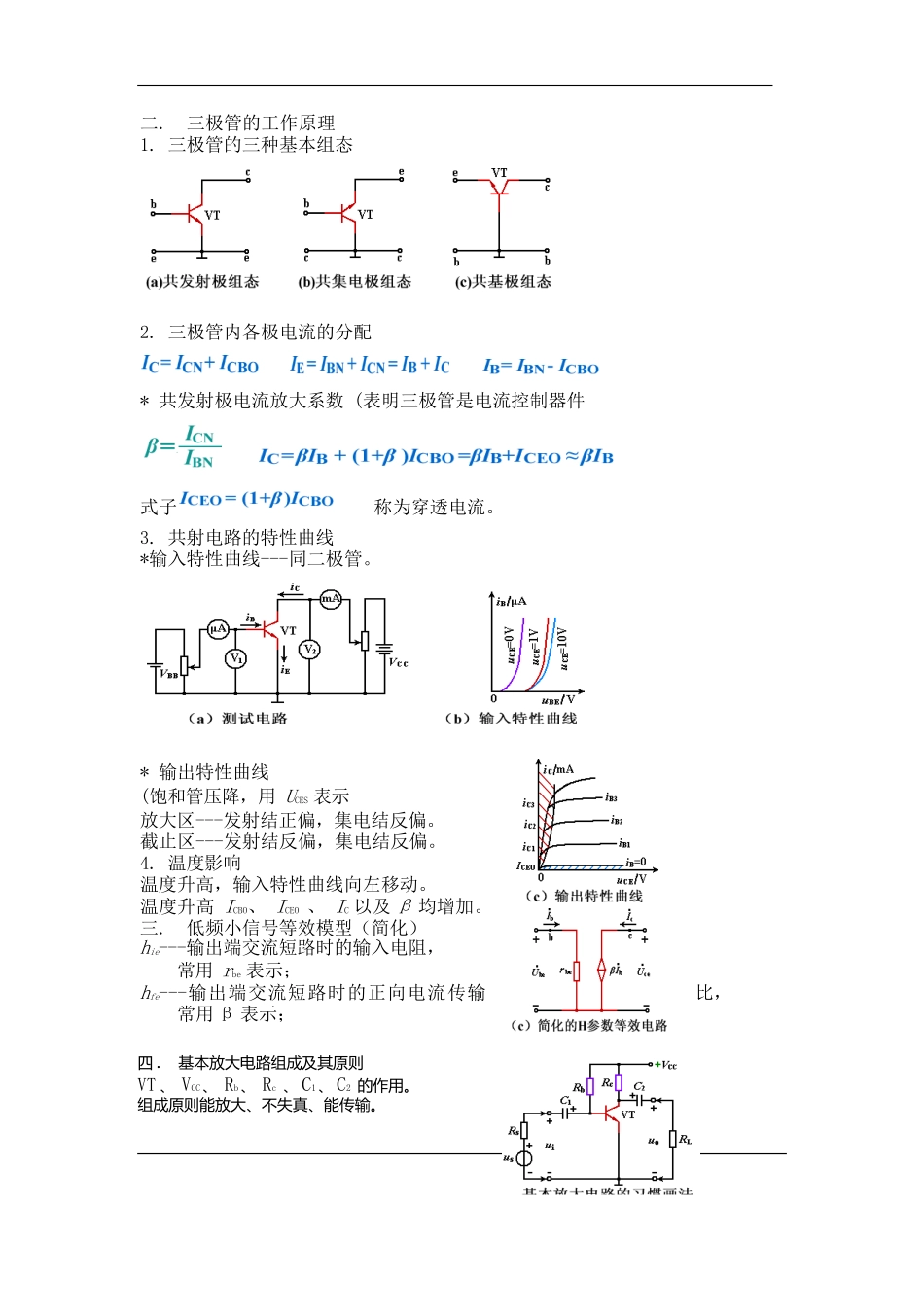 模拟电子技术基础-知识点总结_第3页