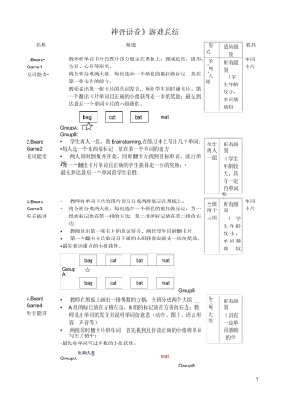 神奇语音游戏(DOC)