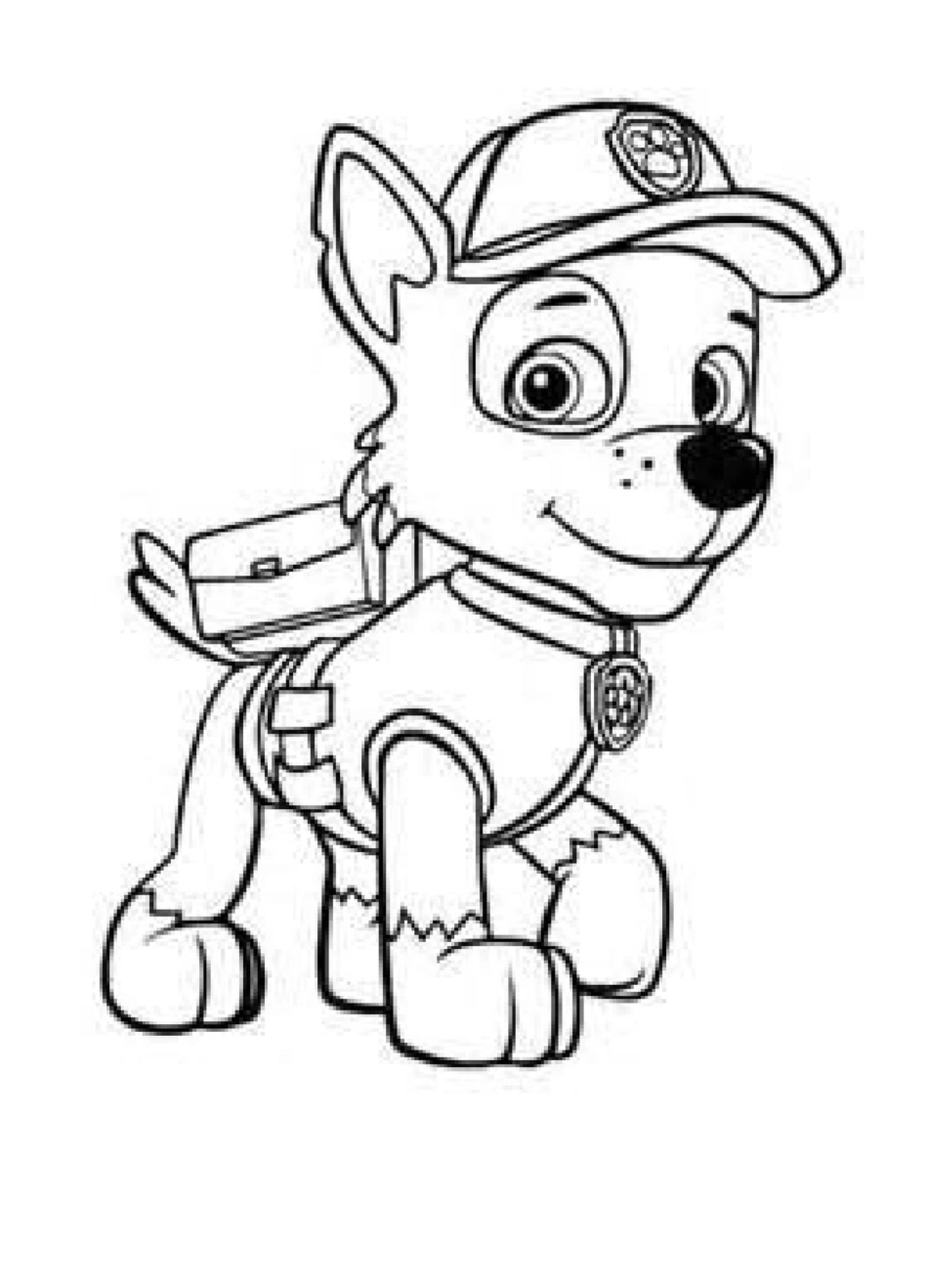 汪汪队立大功填色画_第2页