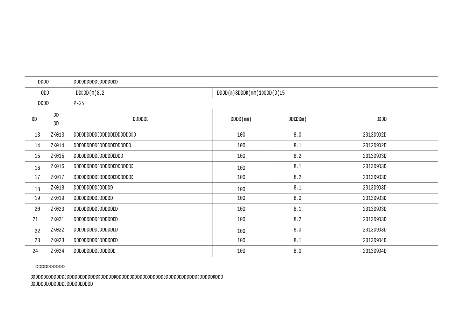 锚杆钻孔施工记录表_第2页