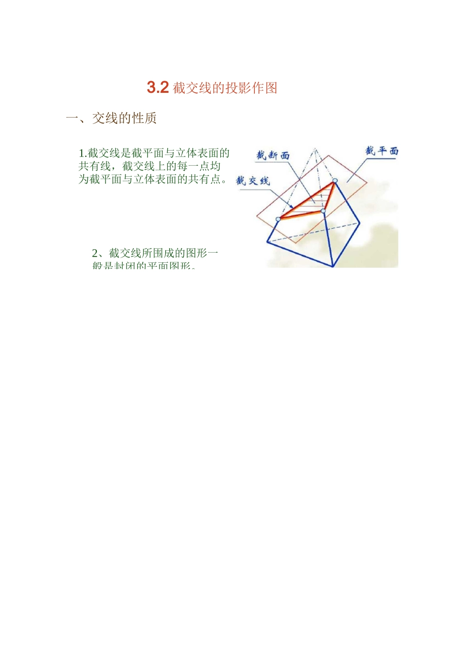 机械制图截交线相贯线教学课件_第2页