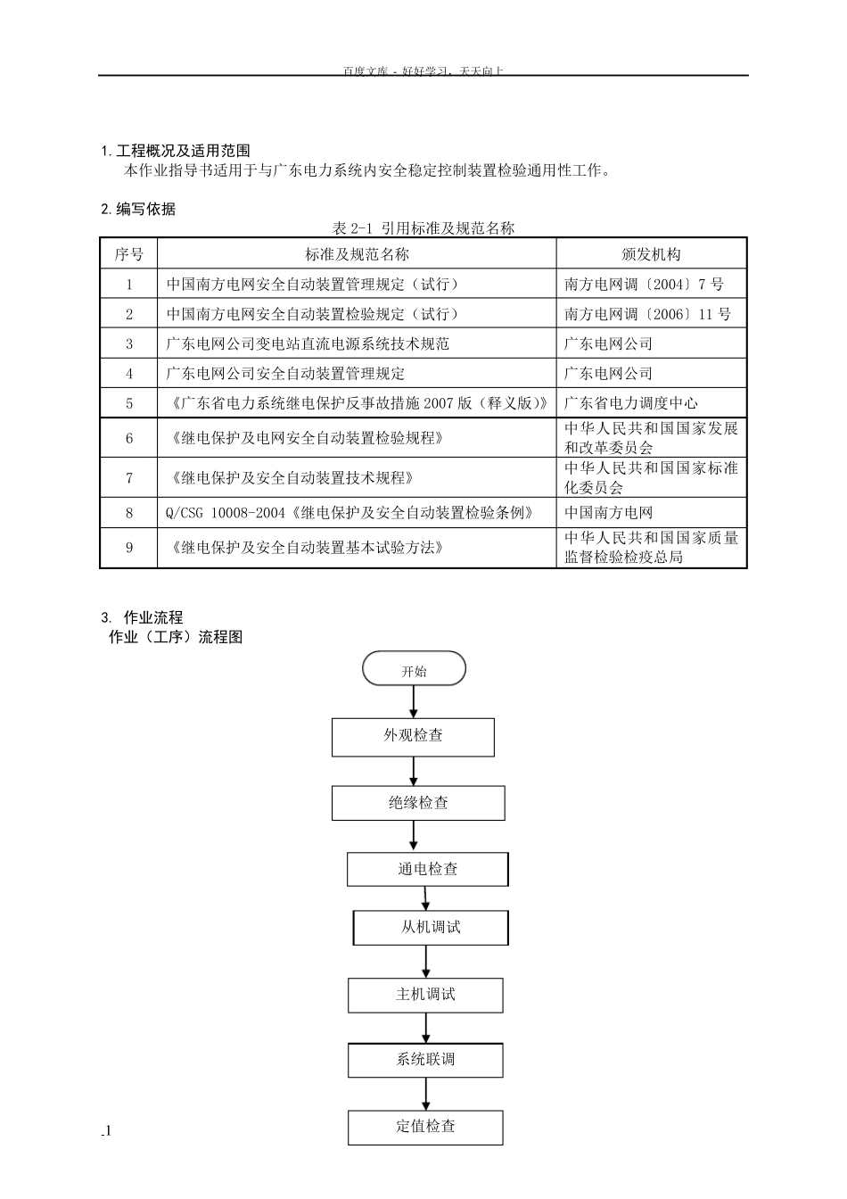 安全稳定控制系统检验作业指导书BDECSY10_第3页