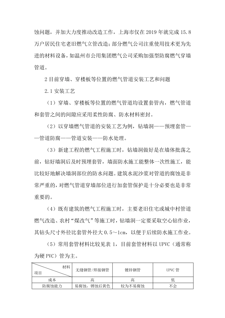 室内燃气管道腐蚀与改造_第2页