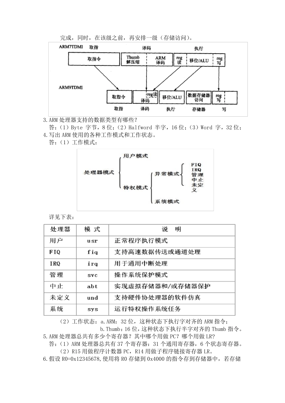 嵌入式系统课后习题及答案_第3页