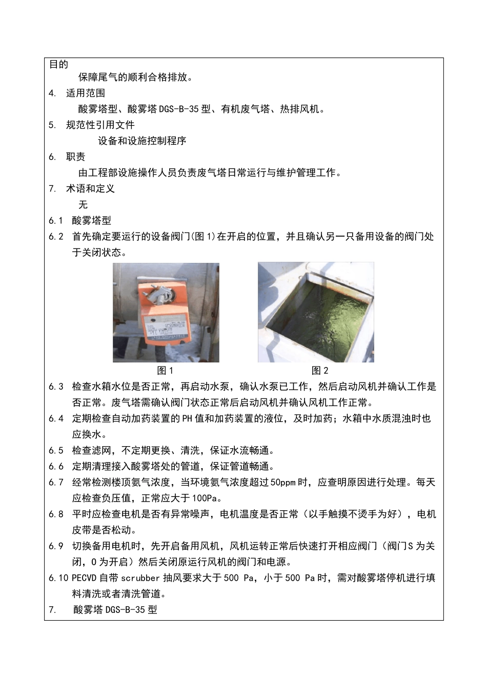 废气塔操作规程_第2页