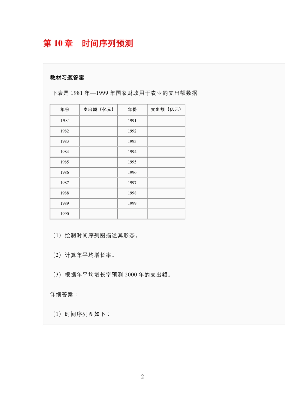 时间序列预测习题答案_第2页