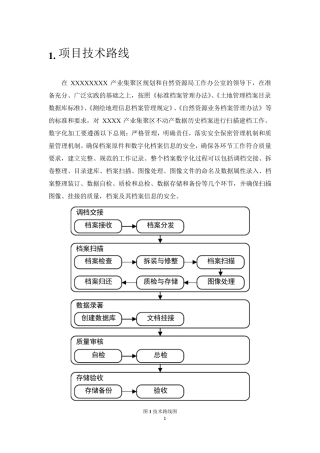 档案扫描技术要求