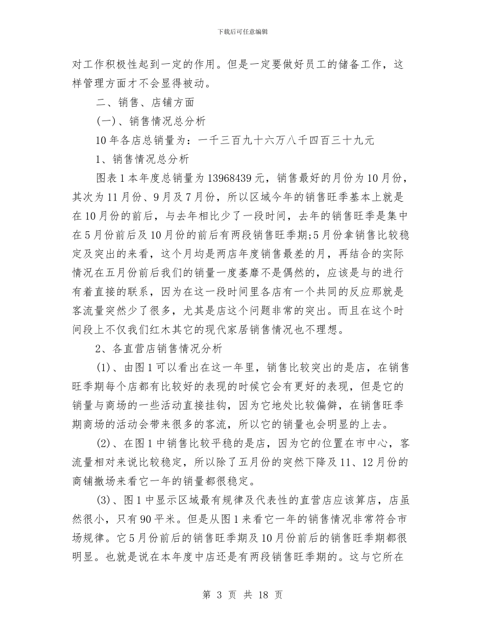直营店店长年度工作总结与直销主管2024工作总结及2024工作计划汇编_第3页