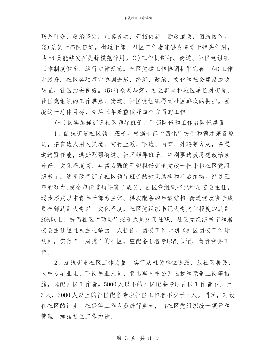 社区团委工作总结2篇与社区团建基础调查报告汇编_第3页