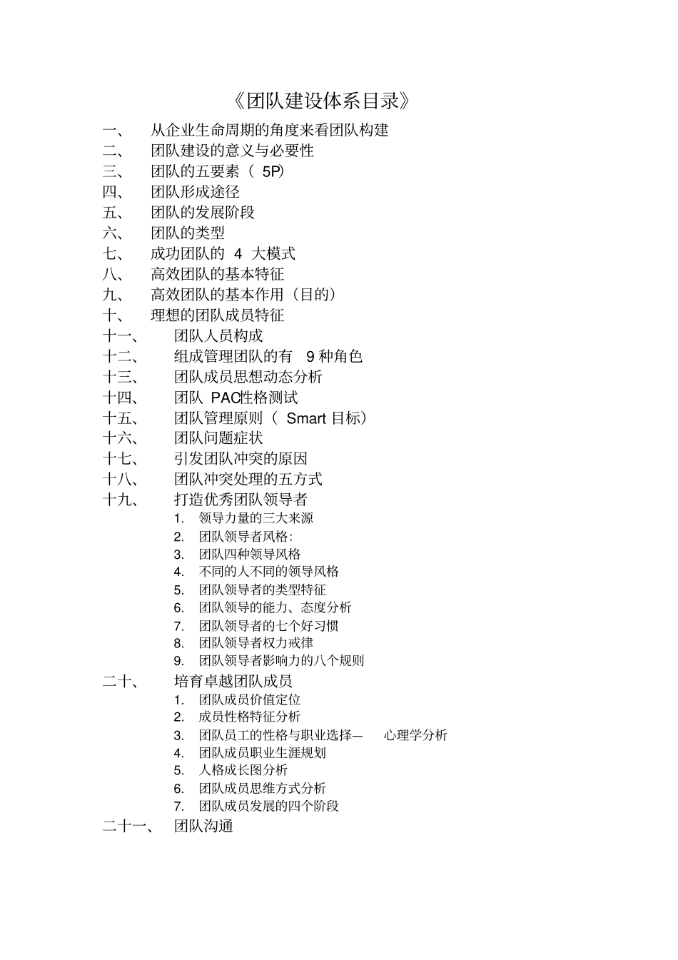 完整版团队建设手册_第1页