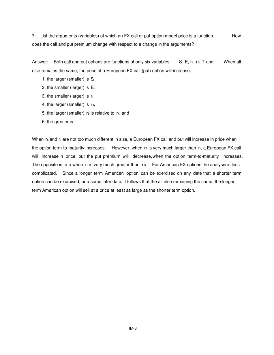 完整版国际财务管理英文版课后习题答案8_第3页