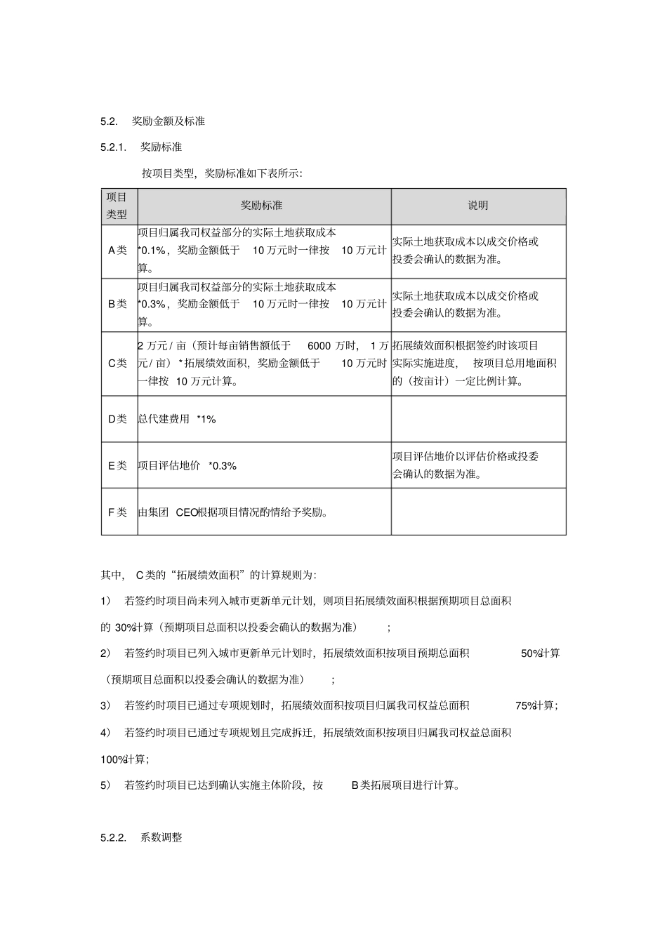 完整版地产项目拓展奖励制度_第2页