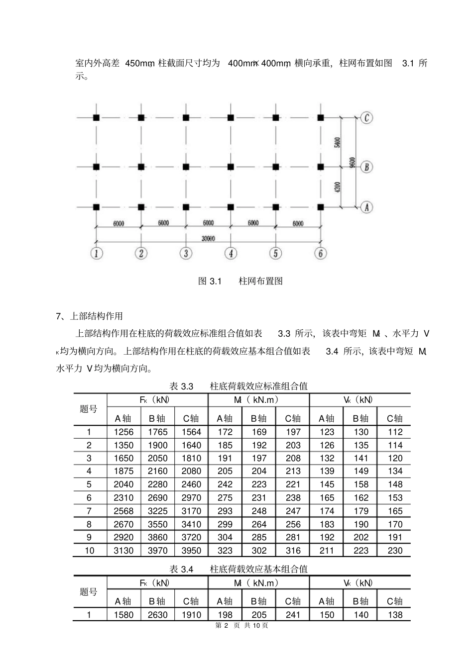完整版基础工程桩基础课程设计计算书_第3页