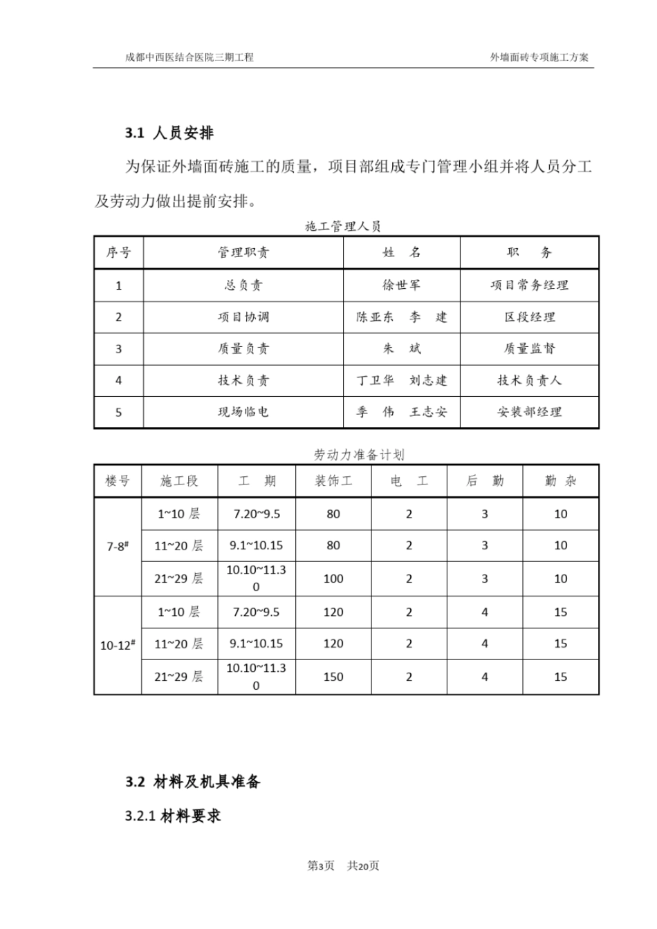 完整版外墙面砖专项施工方案_第3页