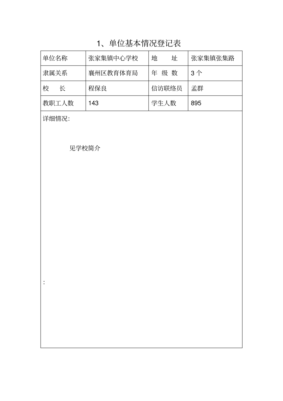 完整版学校信访台帐文档良心出品_第2页