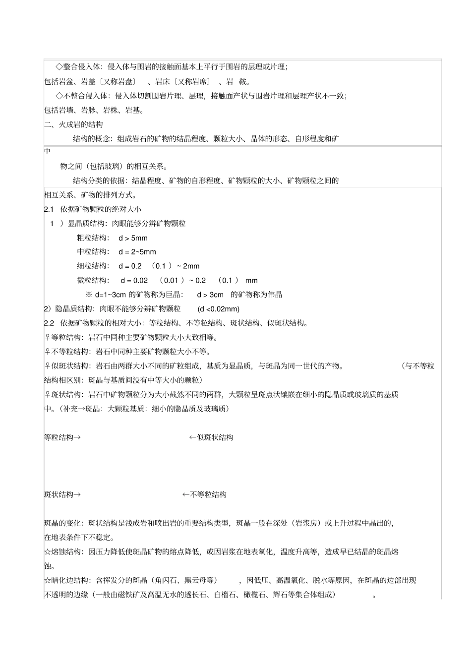 完整版岩石学复习知识点总结最全_第3页