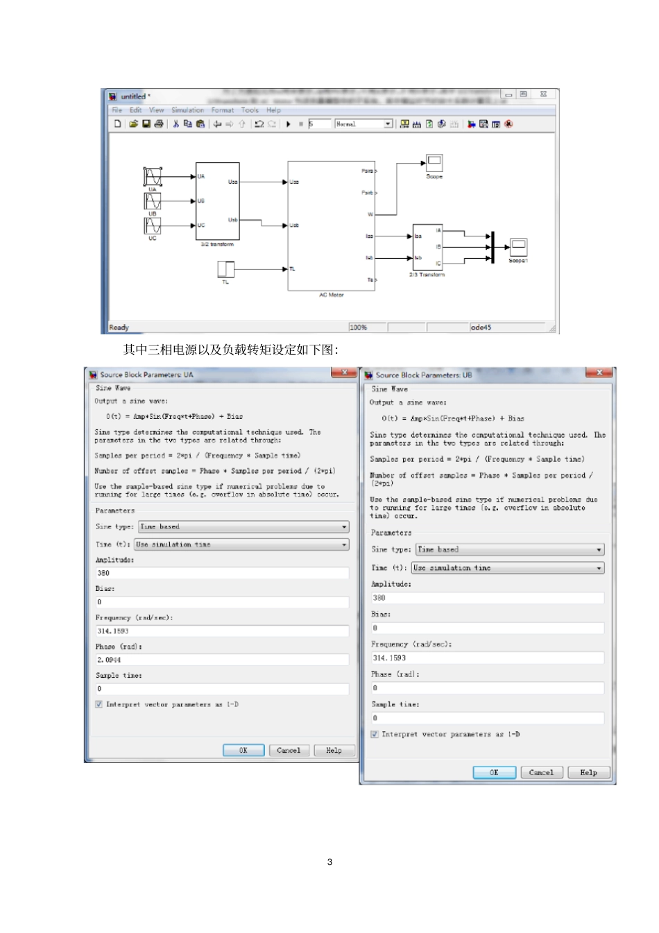 完整版异步电动机的仿真文档良心出品_第3页