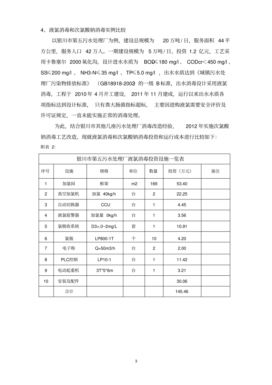 完整版循环水次氯酸钠消毒方案_第3页