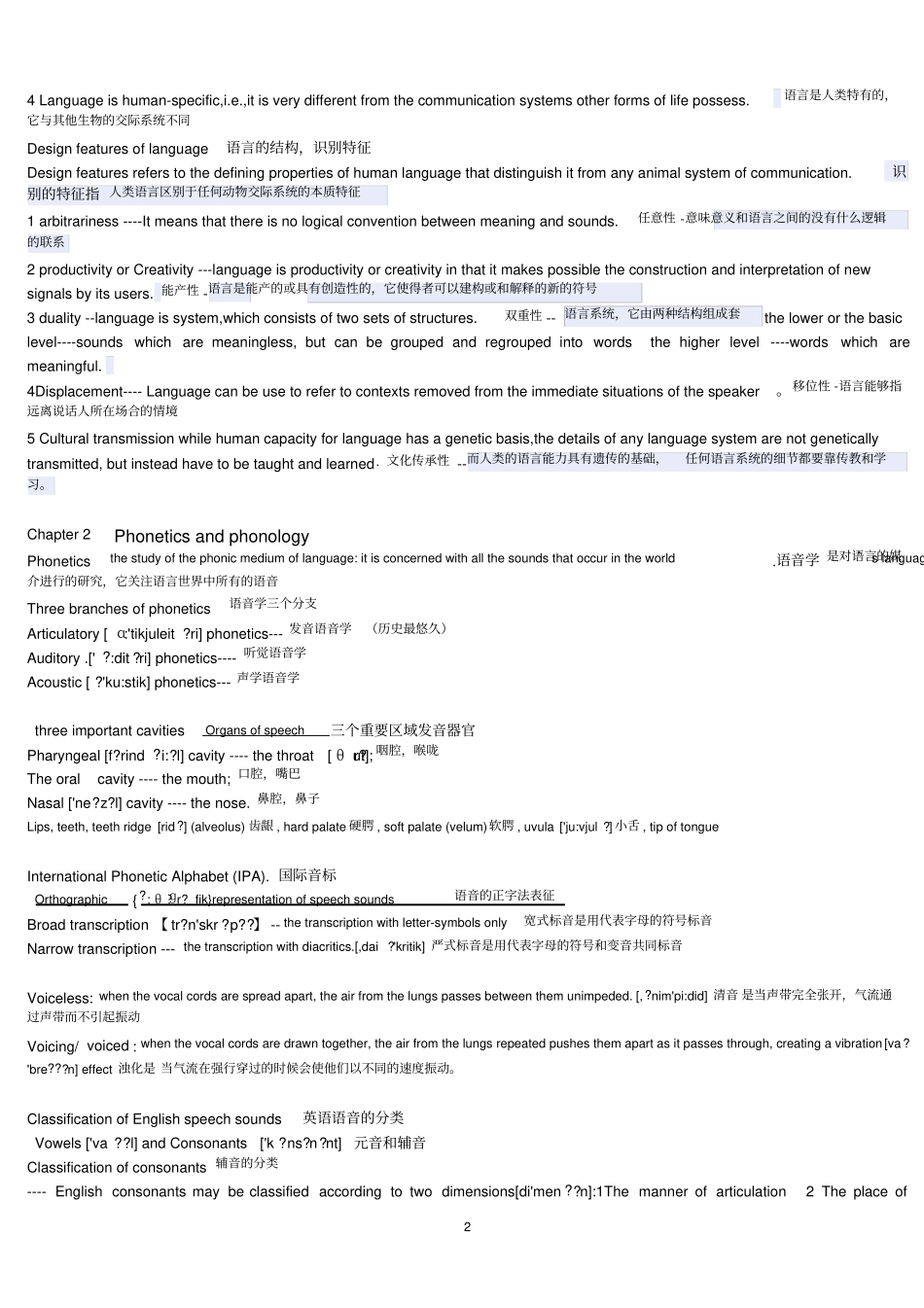完整版戴炜栋_新编简明语言学教程文档版_第2页