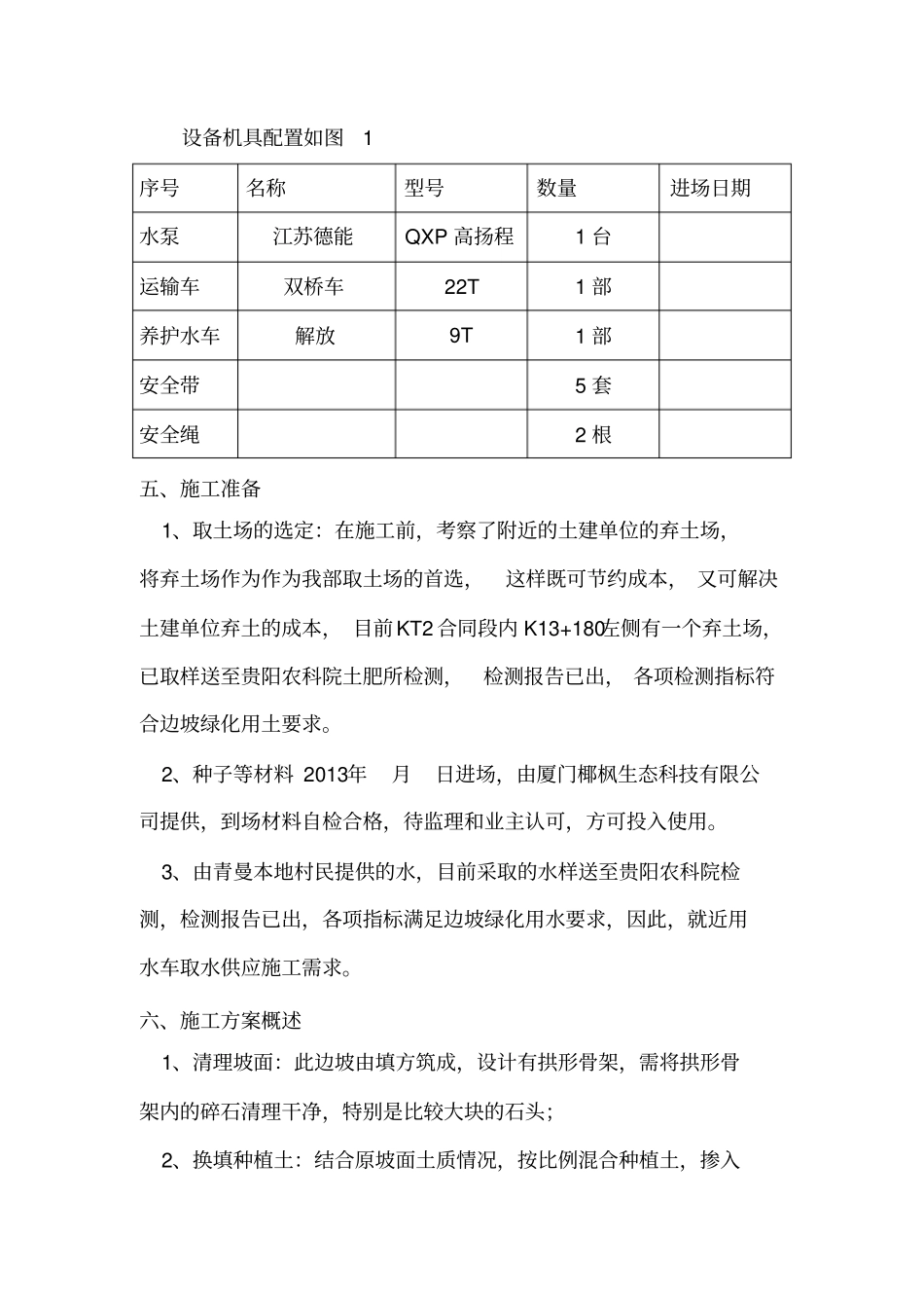 完整版撒播草籽施工方案文档良心出品_第3页