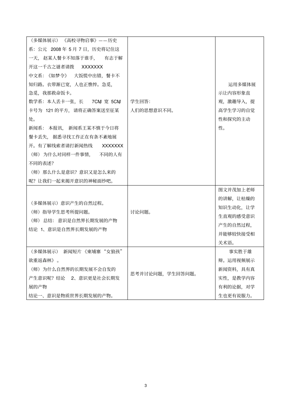 完整版教学设计模板及范例范文_第3页