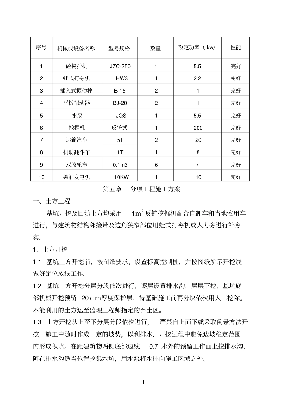 完整版斗门、农门施工方案_第1页