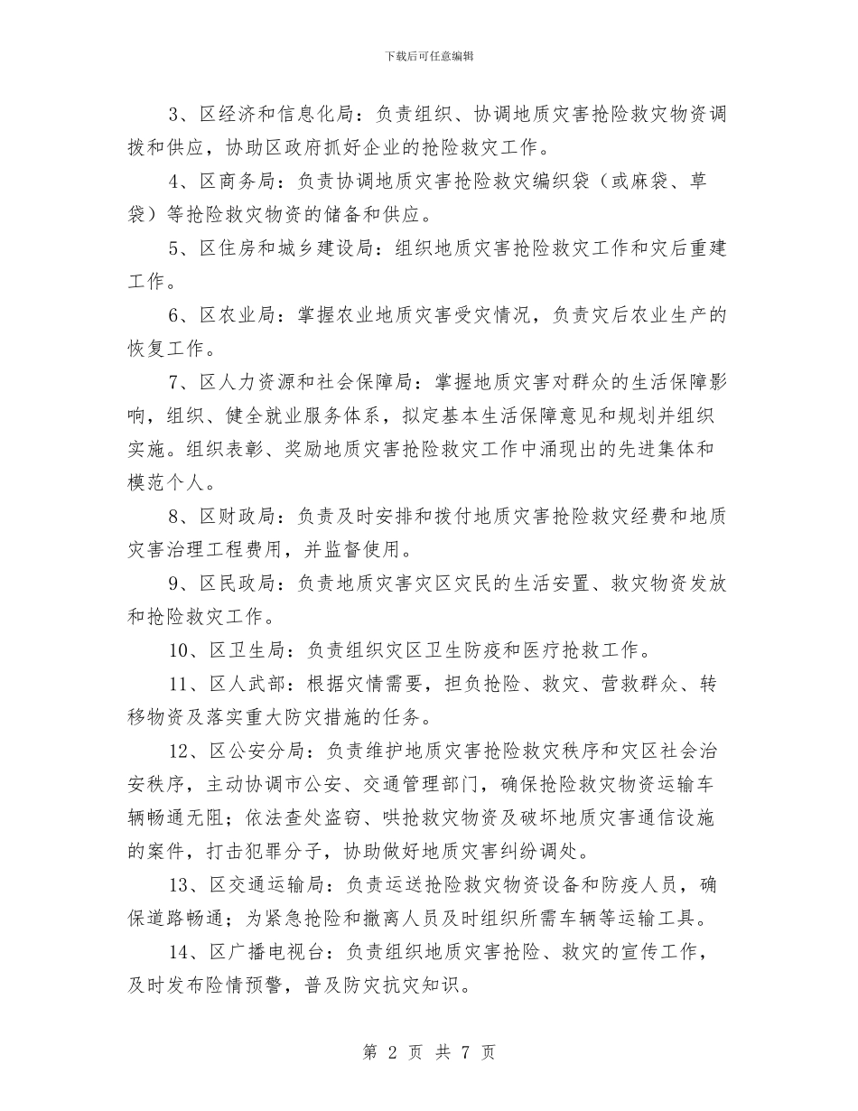 突发性灾害应急预案与突发火灾事故应急预案汇编_第2页