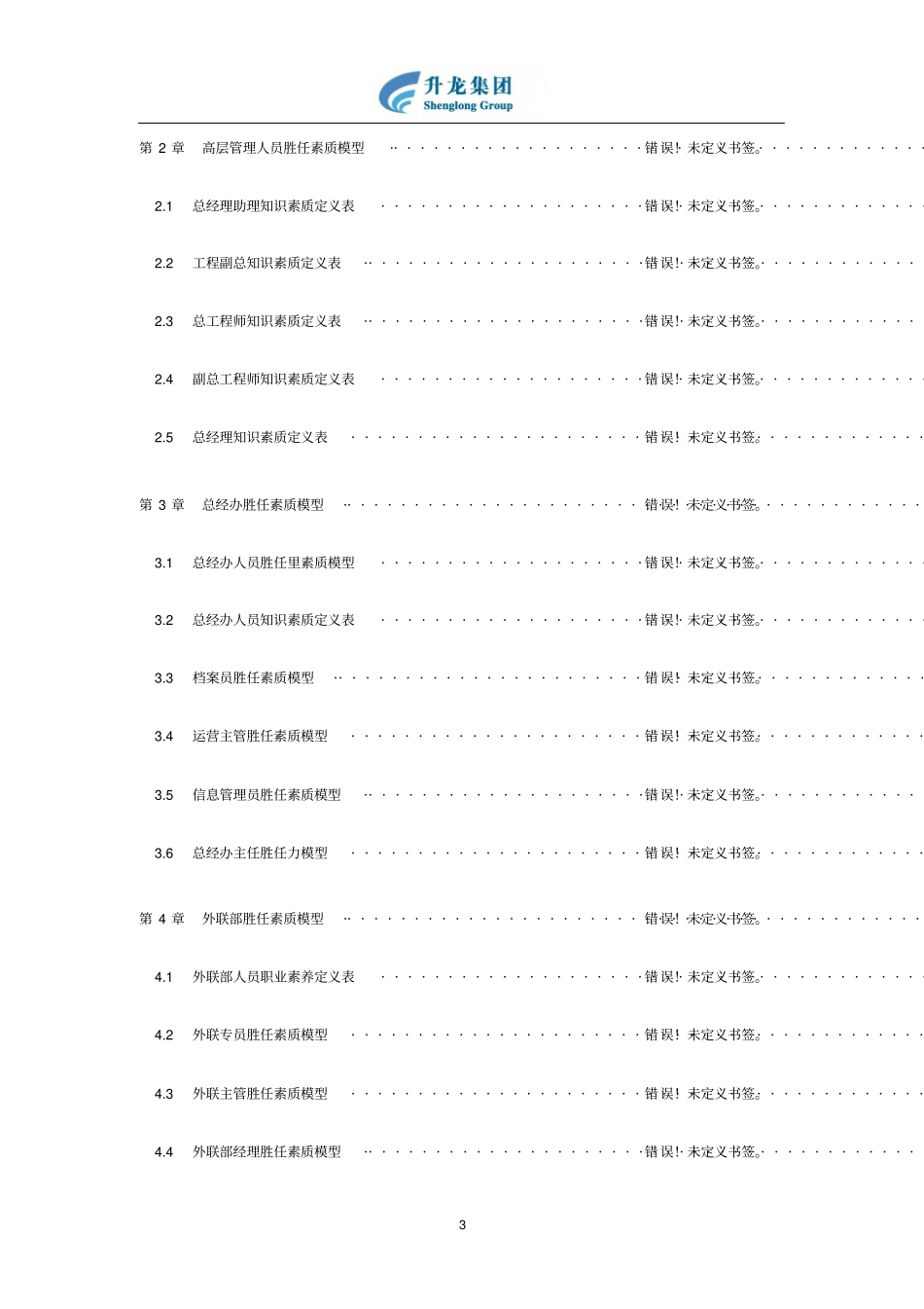 完整版某地产公司员工胜任素质模型_第3页