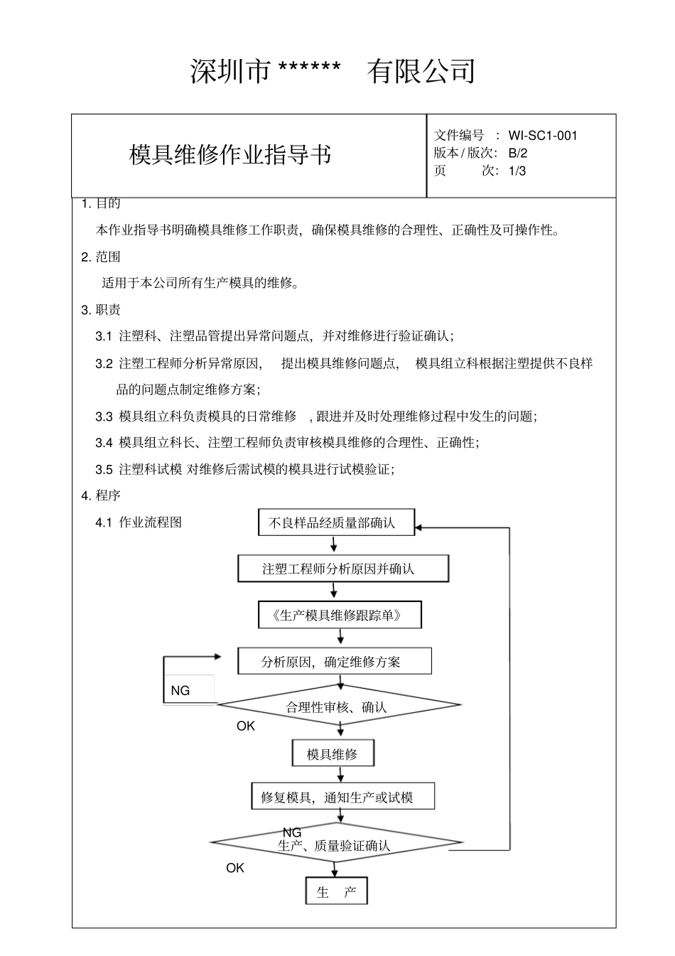 完整版模具维修作业指导书_第2页