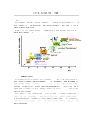 完整版波长选择开光WSS