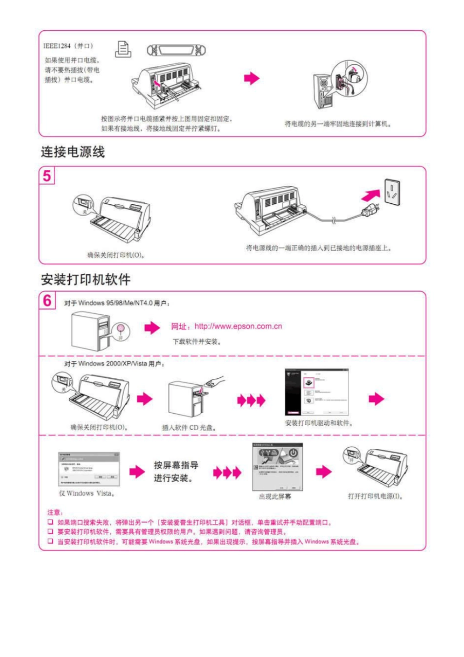 完整版爱普生LQ-630K打印机操作指引_第3页