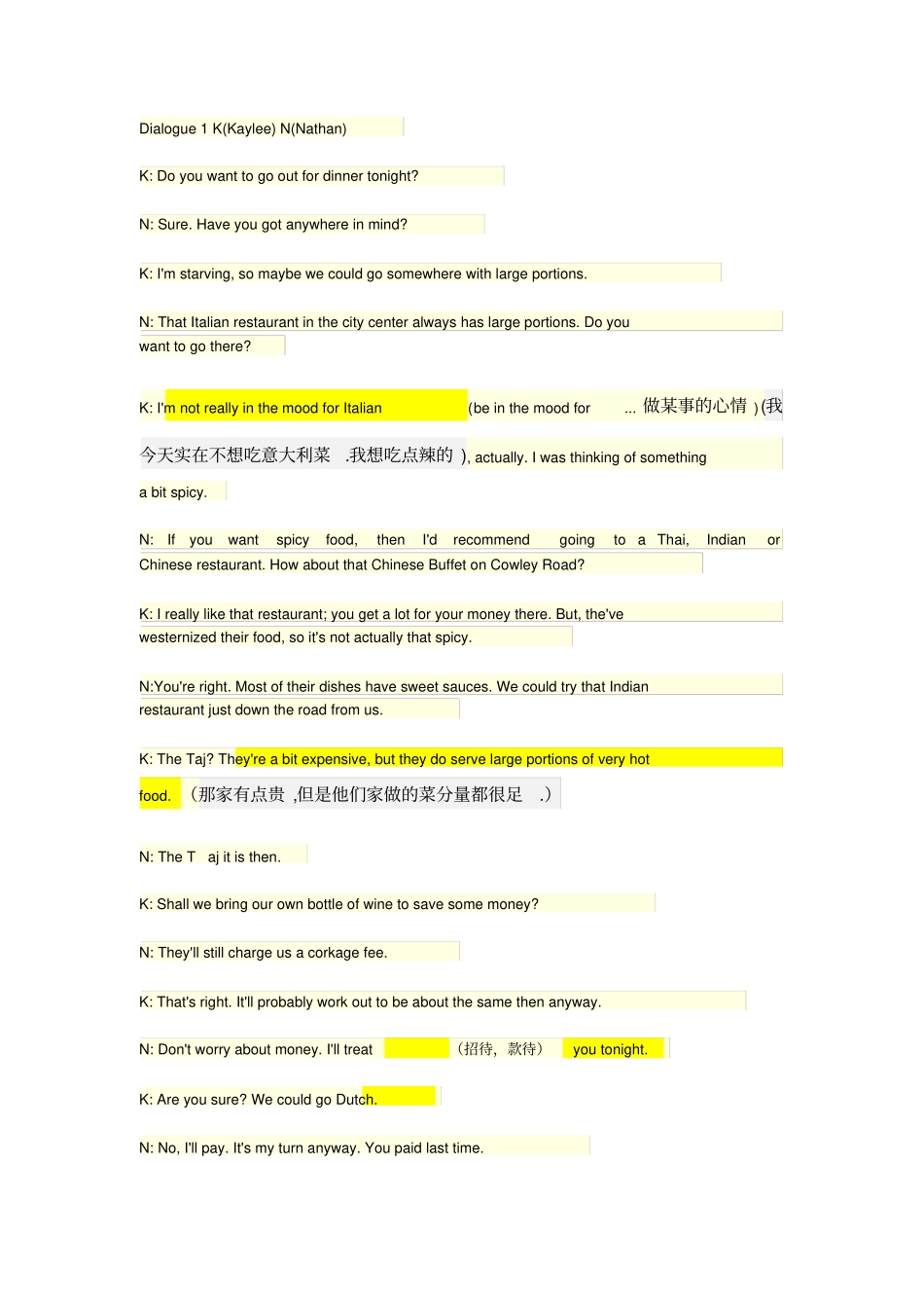 完整版生活英语情景口语100主题230_第2页