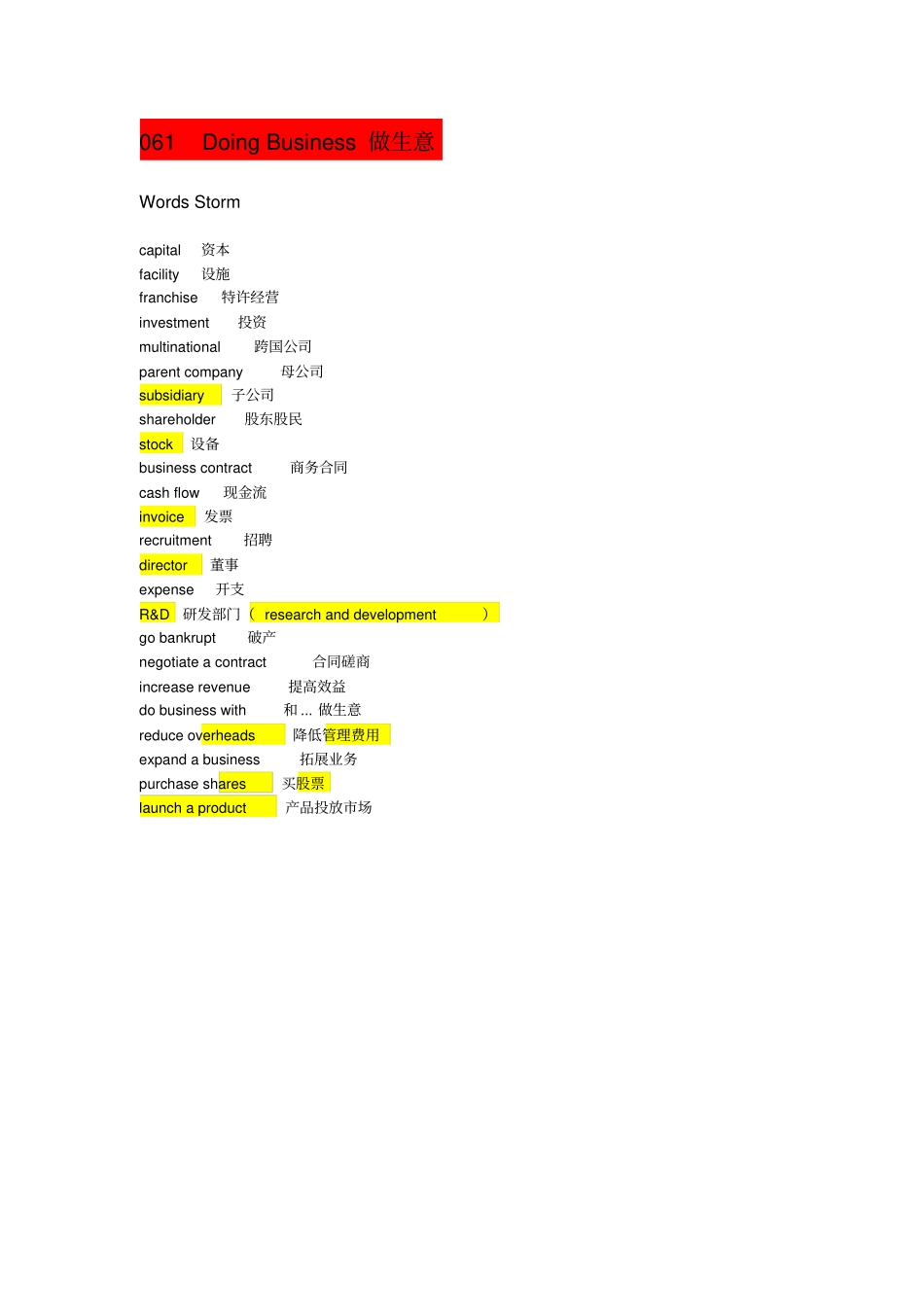 完整版生活英语情景口语100主题670_第1页
