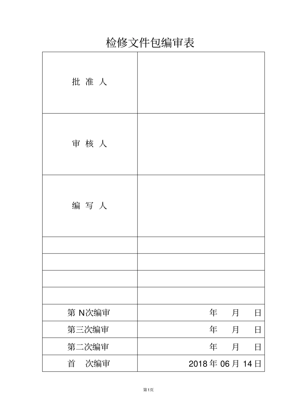 完整版皮带机大修检修文件包_第2页