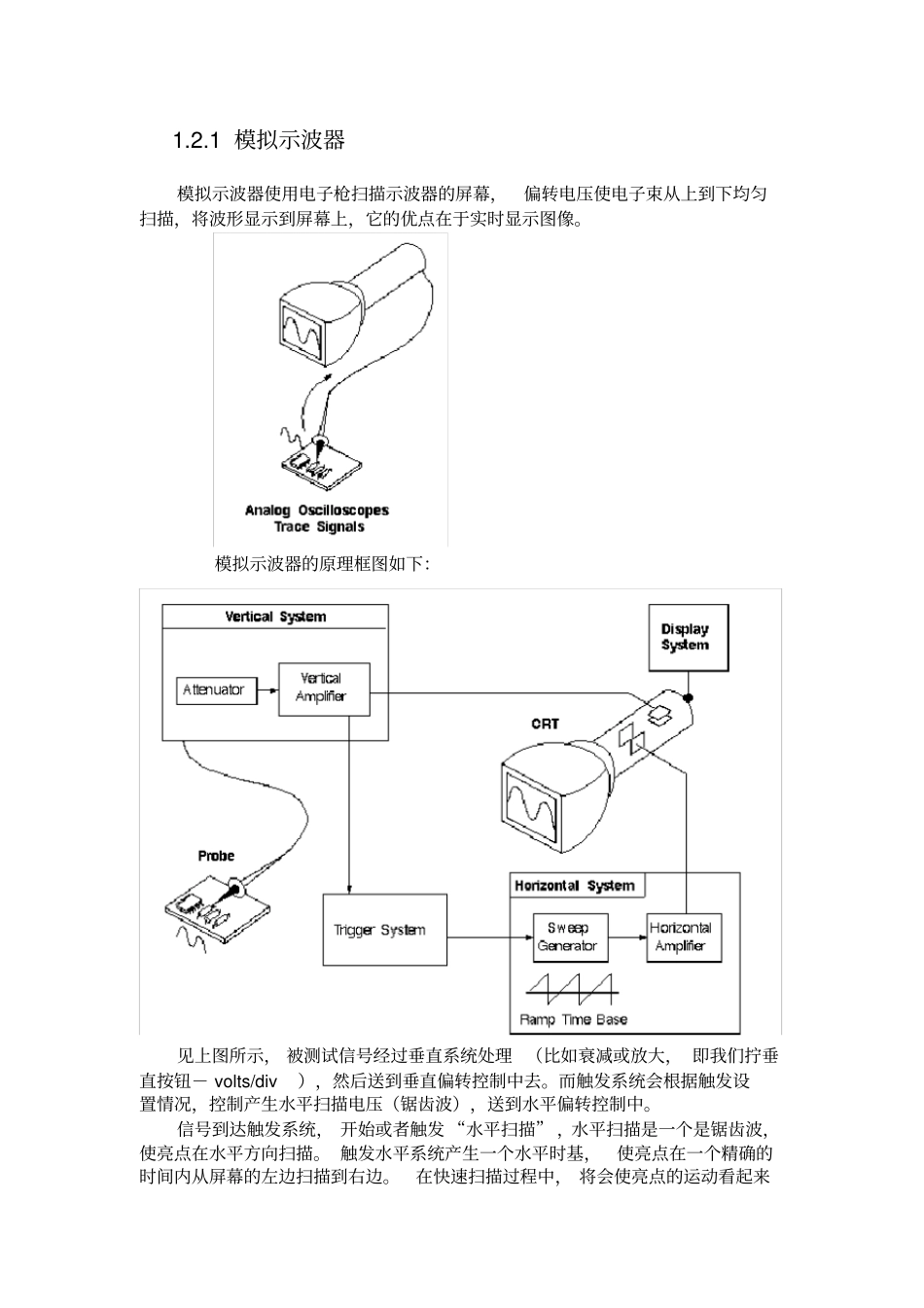完整版示波器原理及其应用分析解析_第2页