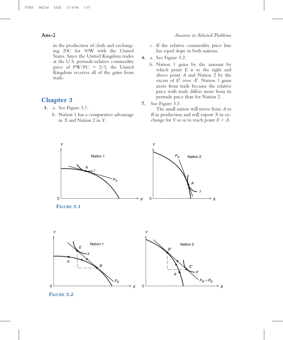 国际经济学第九版课后答案_第2页