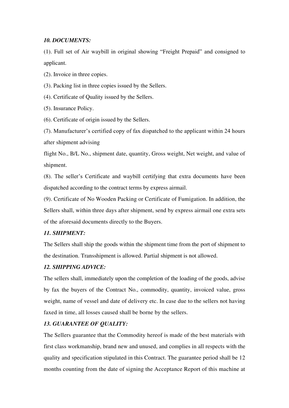 国际贸易合同完整英文_第2页