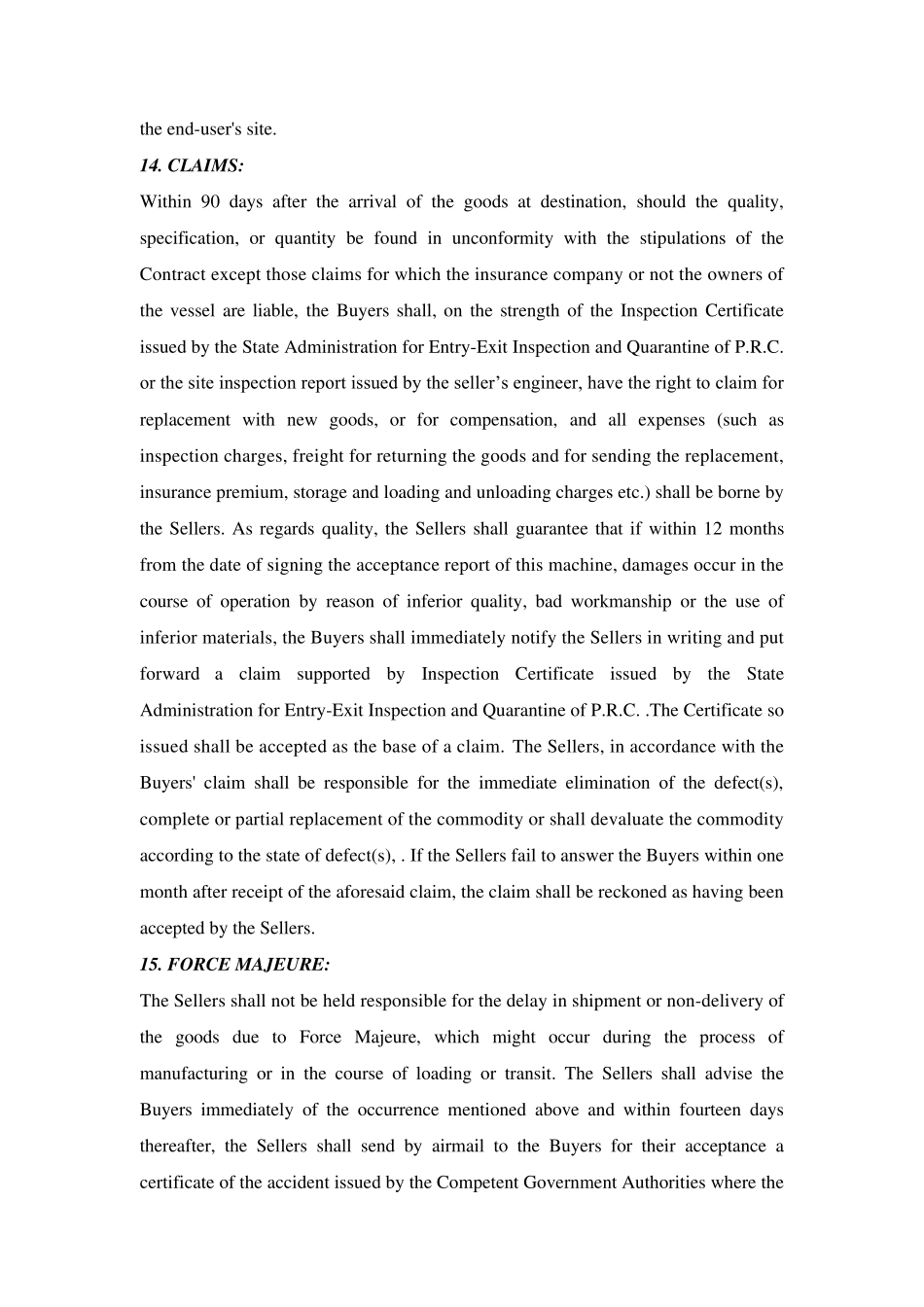 国际贸易合同完整英文_第3页