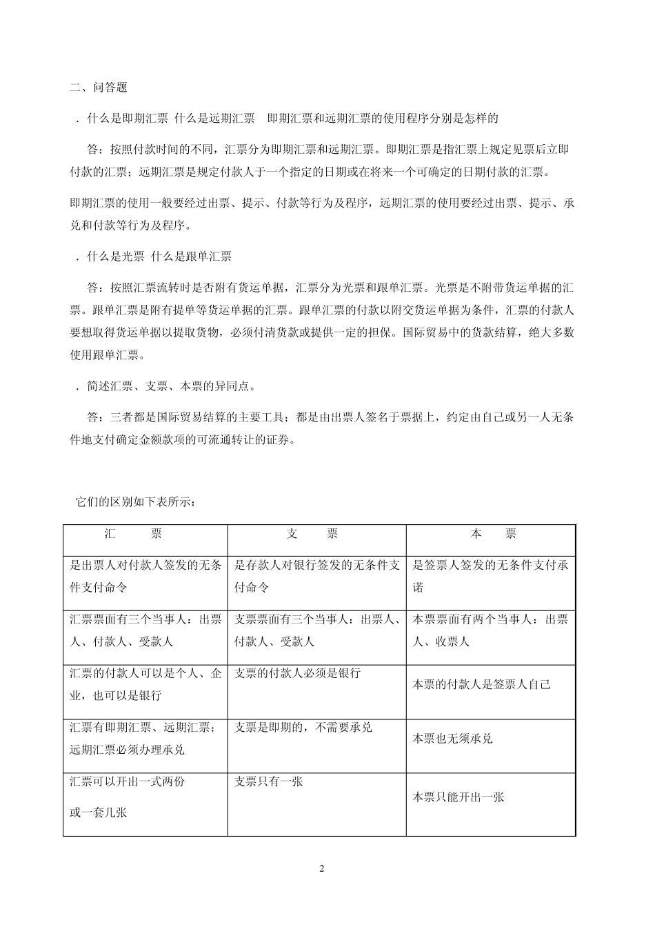 国际贸易实务练习五答案_第2页