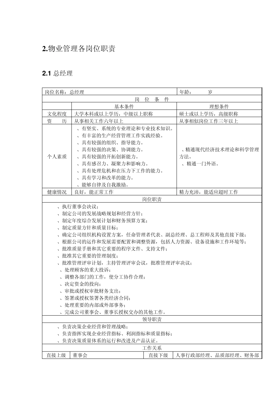 图表1组织结构与岗位设计_第3页