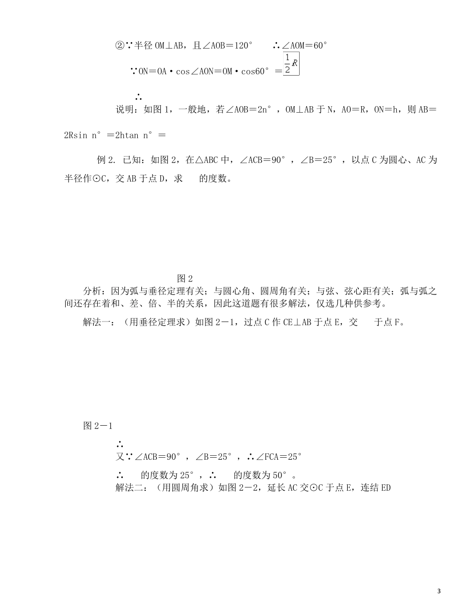 圆的知识点总结及典型例题_第3页